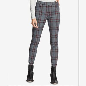 NWOT Sanctuary Grease Plaid Pull On Leggings Sz S